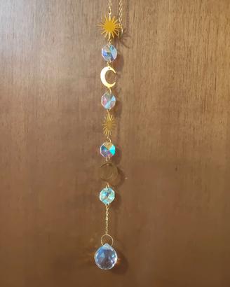 Acchiappasole Cristallo Sole e Lune Celestiali
