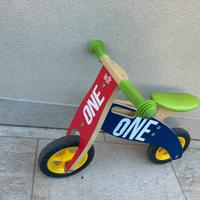 Bici senza pedali per bambino balance bike