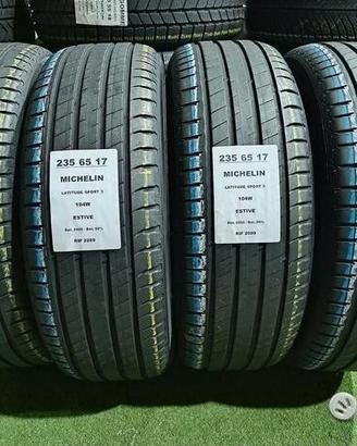 4 gomme 235 65 17 MICHELIN RIF2099