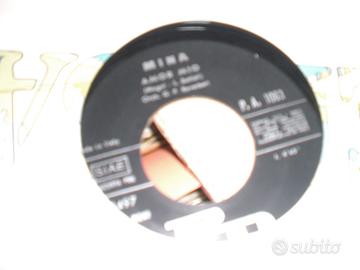 dischi a 45 giri di MINA e vari