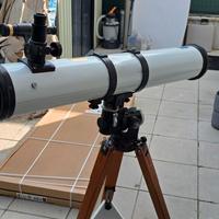 telescopio vixen superpolaris r100L su montatura e