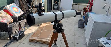 telescopio vixen superpolaris r100L su montatura e