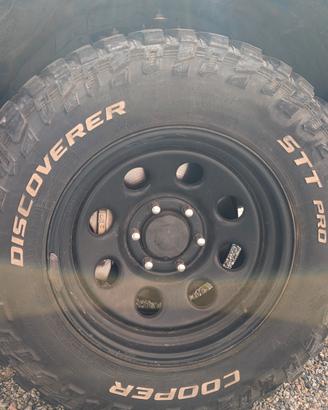 Cooper stt pro 265 70 r17 Toyota Land cruiser 