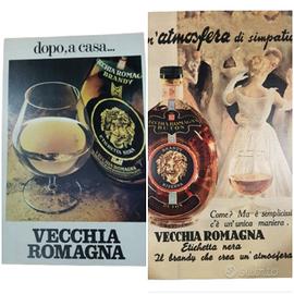 Lotto 2 Poster Vecchia Romagna Vintage