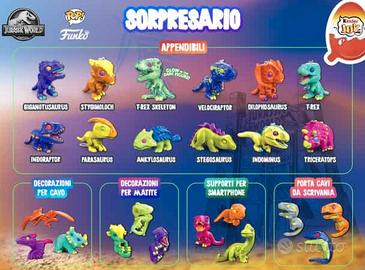 sorpresine kinder joy jurassic world 