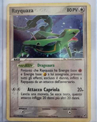 Rayquaza Holo 22/107 - EX Deoxys ITA