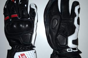 Guanti moto in pelle OJ Sleek (NUOVI !!)