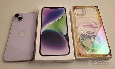 IPHONE 14 PLUS 128GB VIOLA PERFETTO DA NEGOZIO