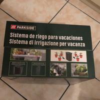 Sistema di irrigazione automatica per vacanze