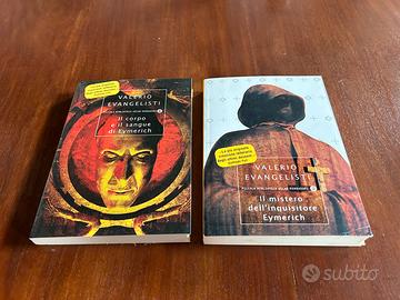 2 romanzi di Valerio Evangelisti ciclo di Eymerich