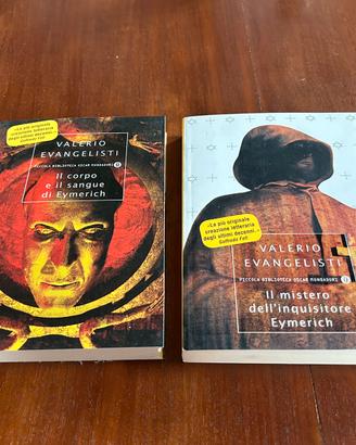 2 romanzi di Valerio Evangelisti ciclo di Eymerich