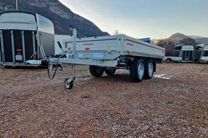 Carrello rimorchio auto doppio asse 3 metri