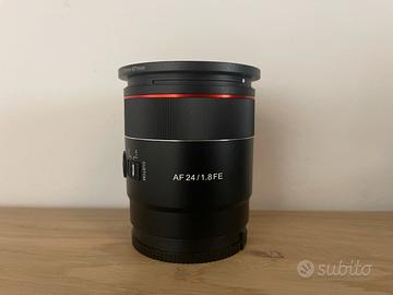 Samyang 24mm f1.8 x Sony E AF