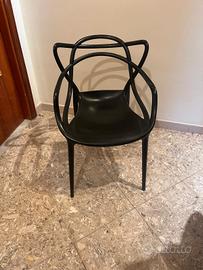Sedia Masters Nero di Kartell

