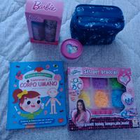 1 libro gaby books e 4 giochi nuovi