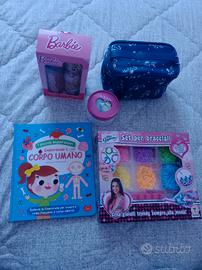 1 libro gaby books e 4 giochi nuovi