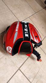 casco bambino più maschera sci