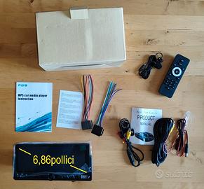 Autoradio 1DIN con CarPlay e Android Auto - Nuova