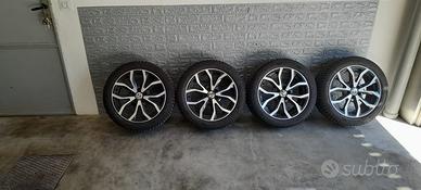 4 stagioni 98% nuove, w polo,  gomme+cerchi lega