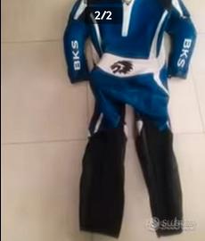 tuta moto intera taglia  52