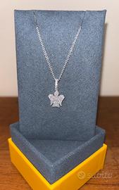 Collana angelo Roberto Giannotti argento zirconi