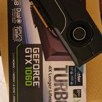 Scheda video Asus 1060 turbo