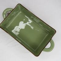 Rose&Tulipani - Teglia 29x15 Concerto Verde Oliva