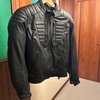 Giacca moto donna pelle MTech nera – taglia 48