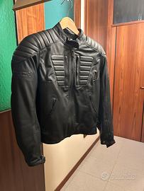 Giacca moto donna pelle MTech nera – taglia 48