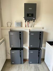 Kit fotovoltaico 10kw batteria Litio 6kw impianto