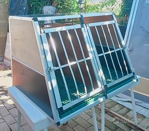 Trasportino per cani XL x auto 