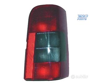 FANALE DESTRO BERLINGO PARTNER 96-08 ROSSO AFFUMIC