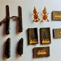 LOTTO Militaria anni 80 e  90 (11 pezzi no singoli