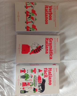 Set 3 Libri per Imparare l'Italiano