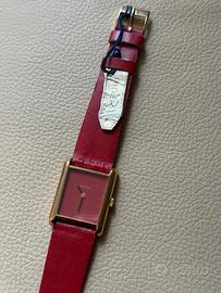 orologio nos tank meccanico carica manuale rosso