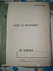 innocenti piaggio guzzi ducati  catalogo ricambi