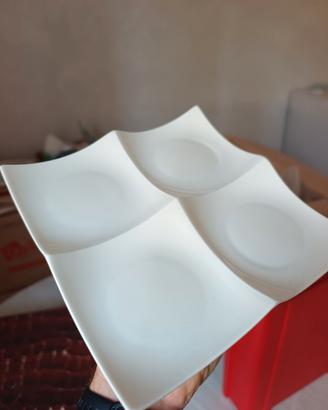 antipastiera in ceramica Fade