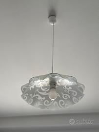 Lampadario cucina in vetro