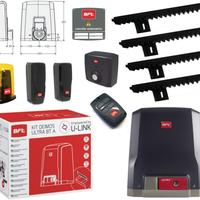 kit cancello scorrevole bft 400 kg 24v
