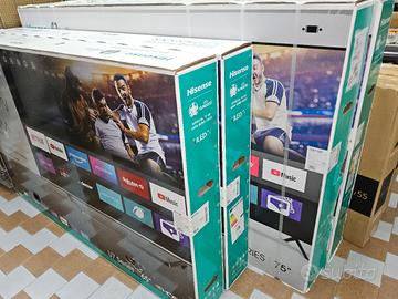 Smart TV hisense 65 e 75 pollici 4k 