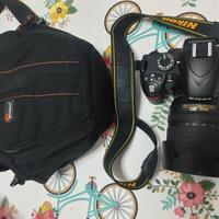 Nikon D3200 con borsetta