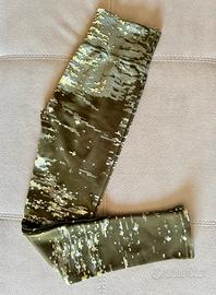 Leggings Prozis a vita media verde glitch - nuovi