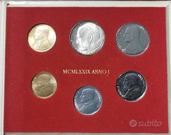 lire vaticane serie divisionale anno 1978 GP II