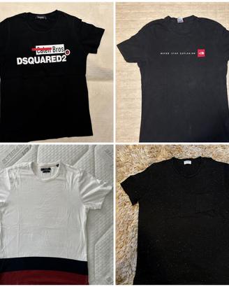 Set di 4 t-shirt uomo taglia S