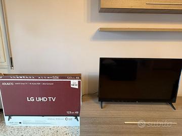TV SMART LG 49" modello 49UM7000PLA 4k