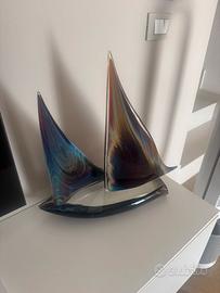 Murano Glass Scultura Veliero A. Tagliapietra