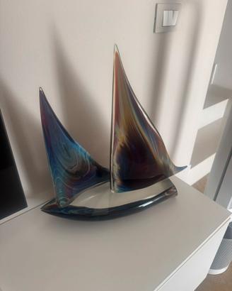 Murano Glass Scultura Veliero A. Tagliapietra