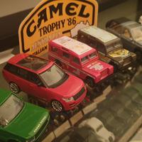 mini collezione di 7 Land Rover Burago 1/43