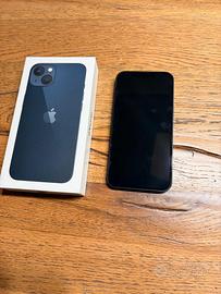 Iphone 13  midnight  blu 128gb
