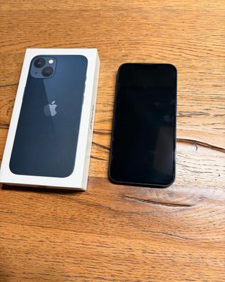 Iphone 13  midnight  blu 128gb